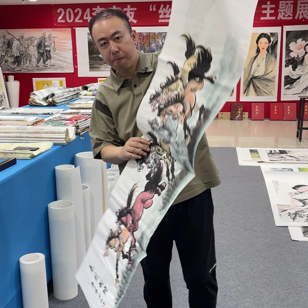 国画今天早上起来发现