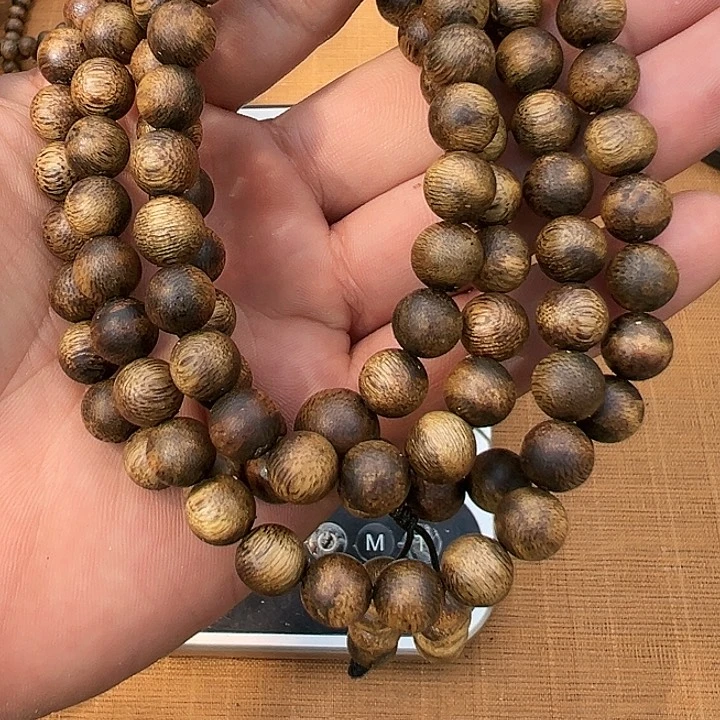 沉香手串08多圈白棋30克多样性发一条