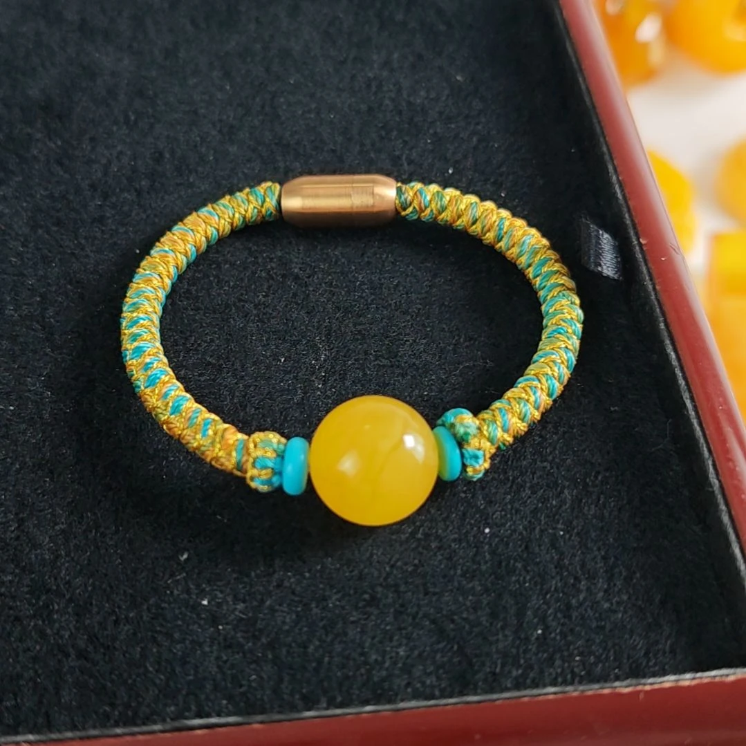 手绳琥珀未镶嵌手绳18