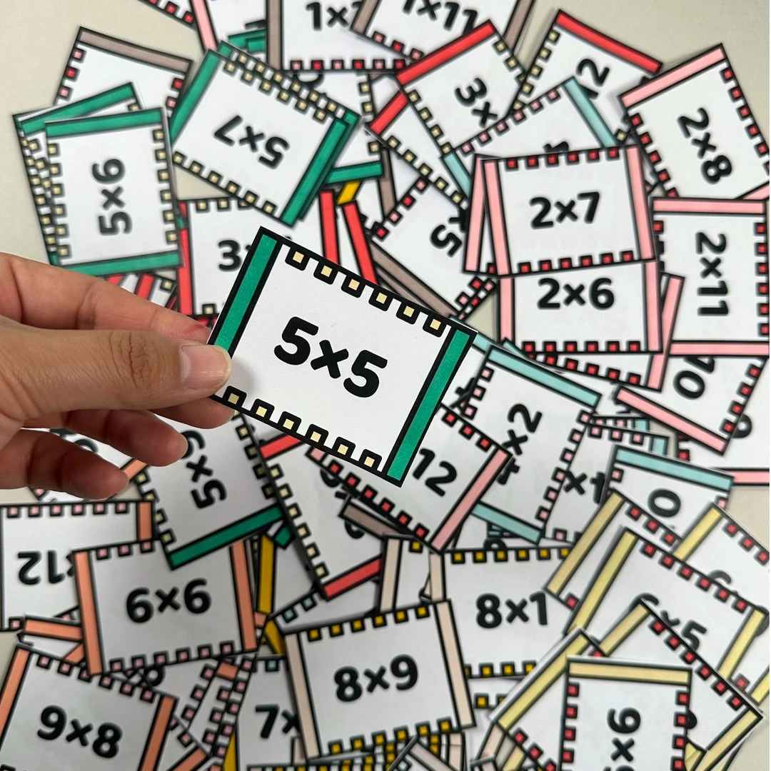 【原创】乘法口算卡1-9的乘法练习教具|PDF电子版资源|无实物发货