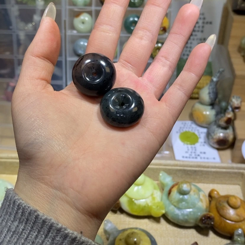 【闪购商品】蛇纹石玉颈饰未镶嵌都*42