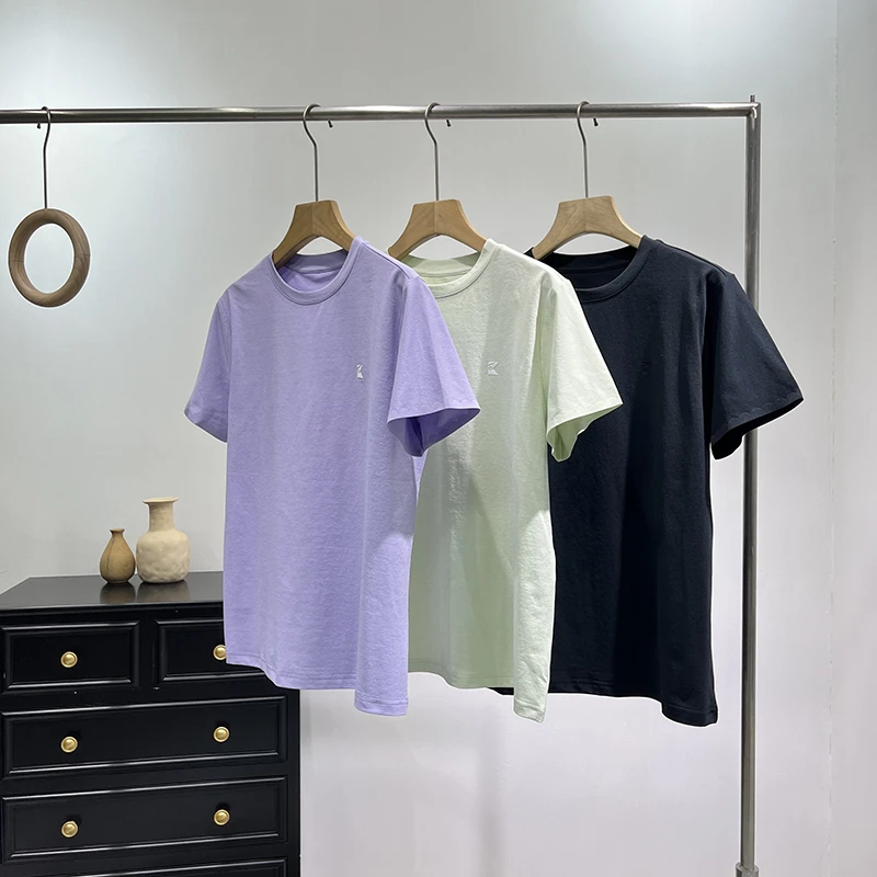 B精致的运动功能性！高速透气速干！小花边袖短袖T恤 C10 女装H5577