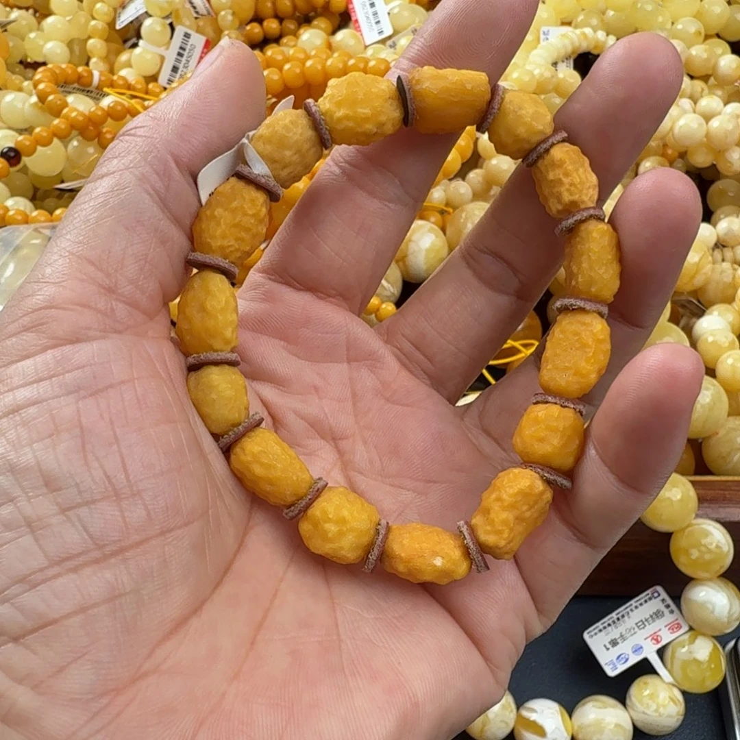 琥珀未镶嵌珠宝奇石