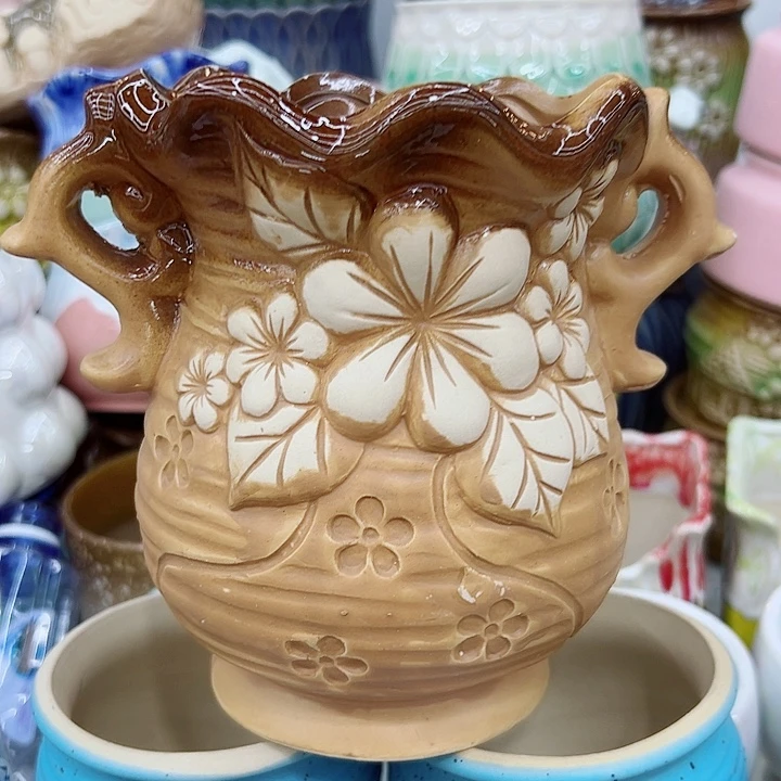 有孔，满10元发货多肉陶瓷花盆