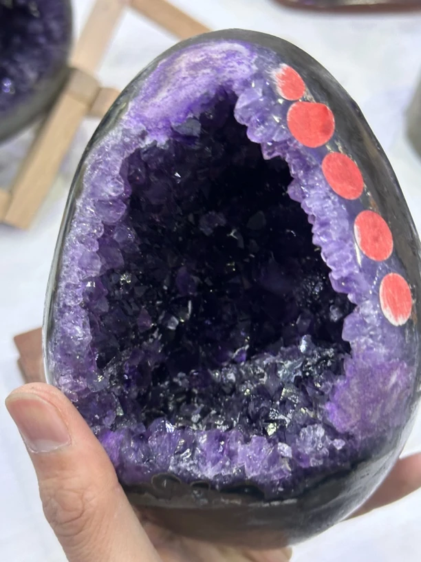 巴西乌拉圭紫水晶摆件