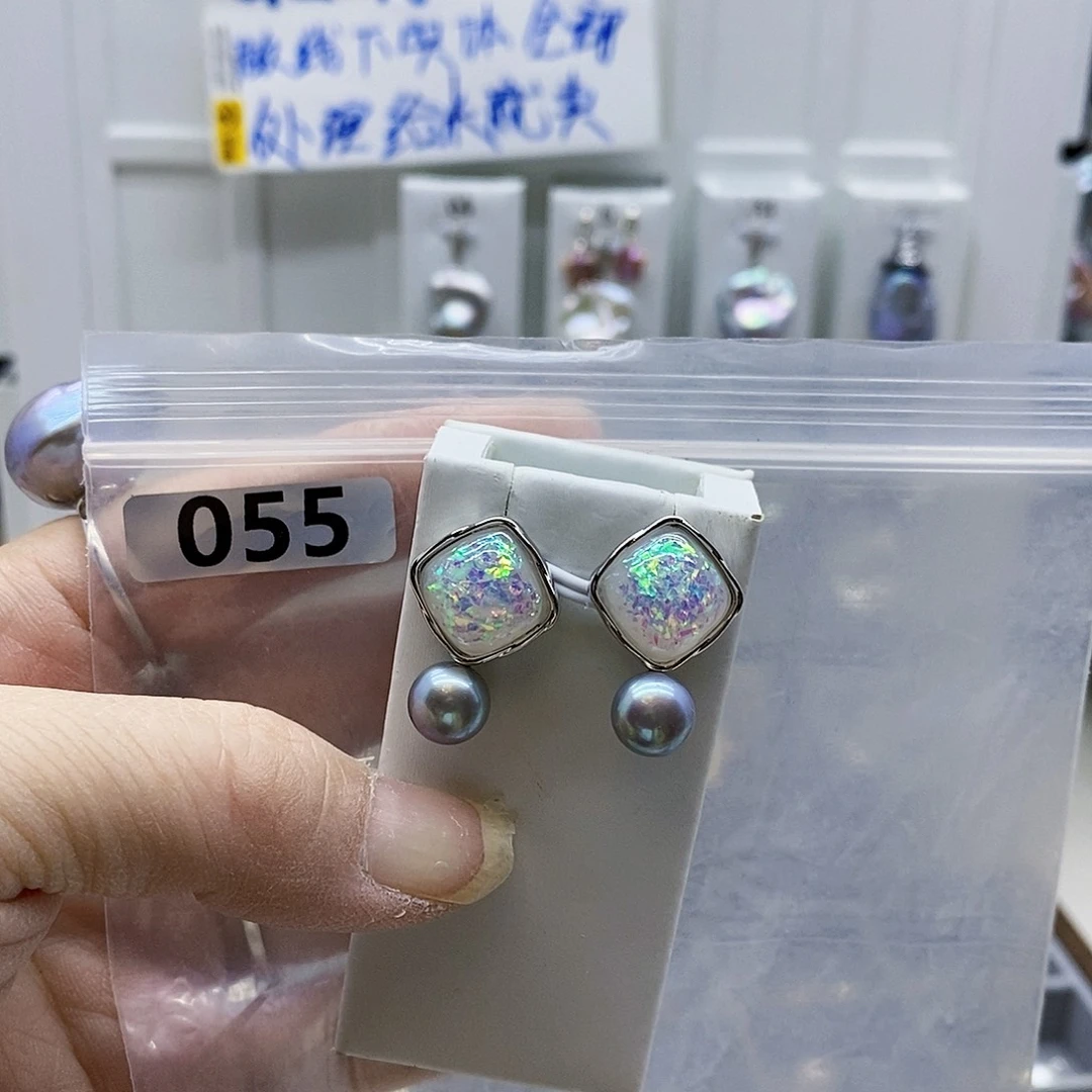 颈饰合金淡水珍珠