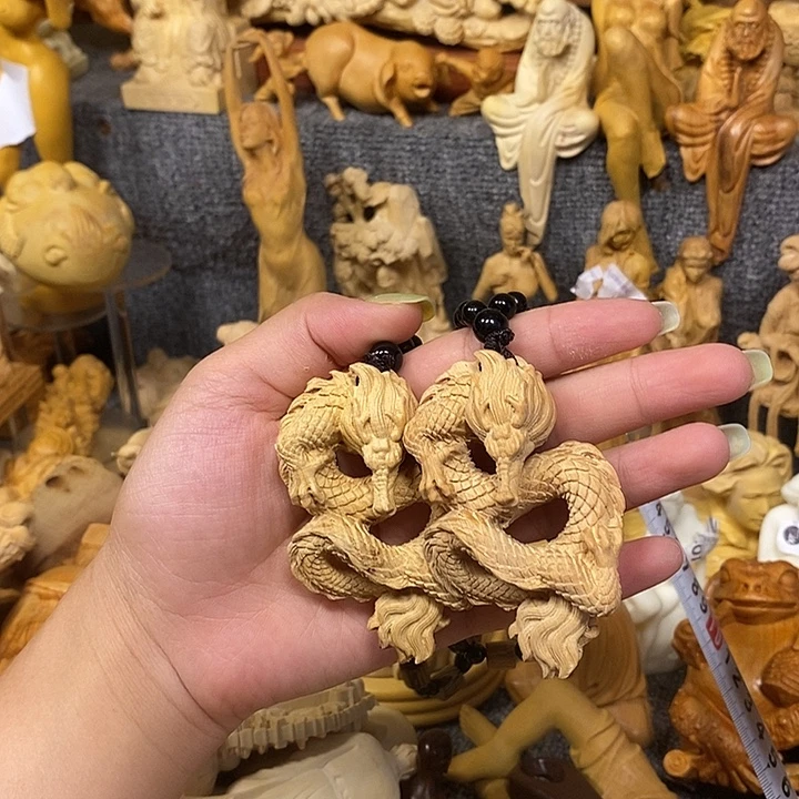 柏木（崖柏）崖柏瑕疵手把件