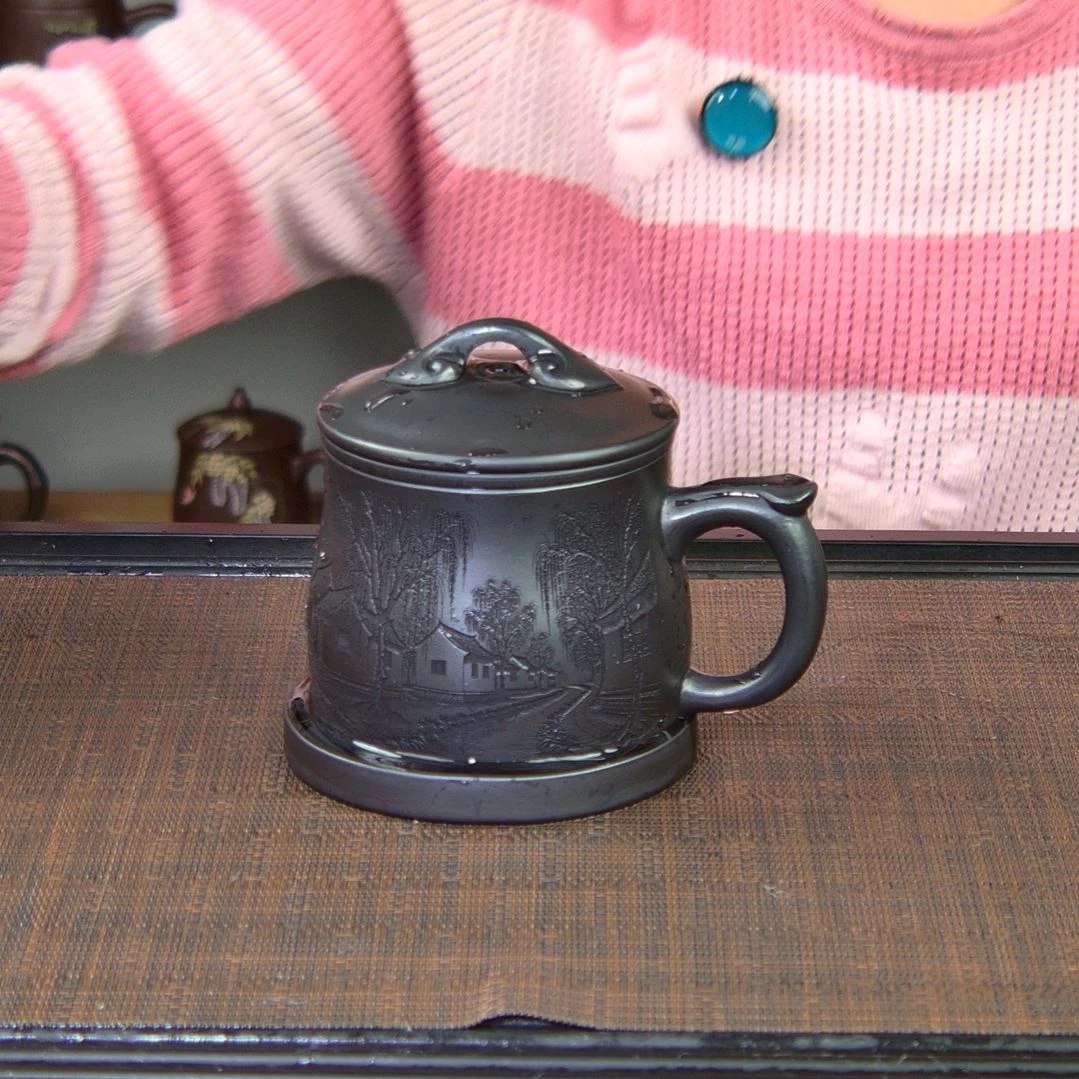 紫砂茶杯高货放漏