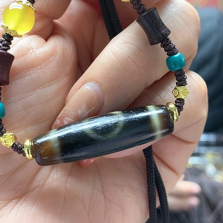 玛瑙/玉髓颈饰合金