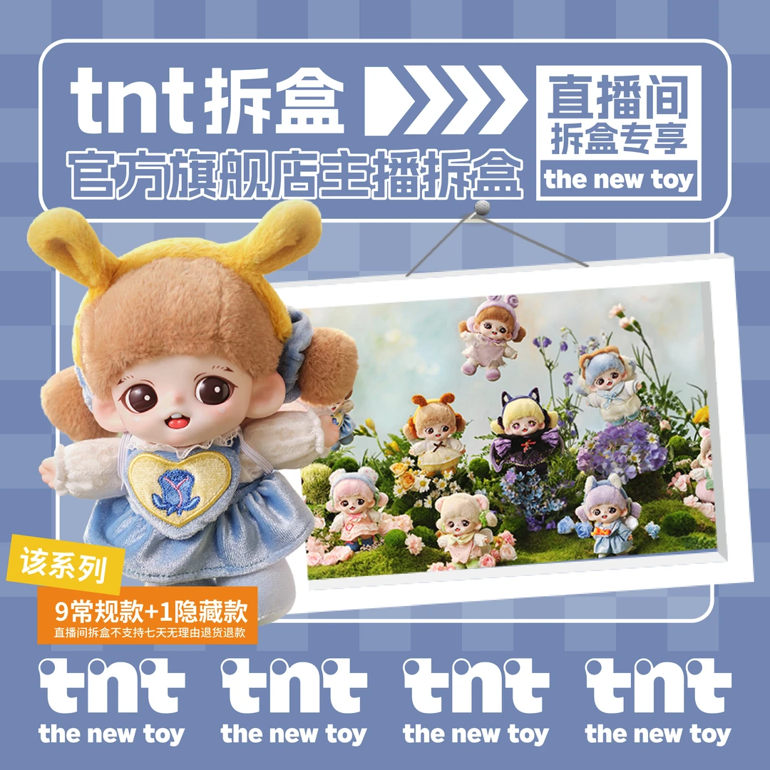 TNTSPACEtnt【直播间拆盒】Zoraa羽翼精灵系列手办盲盒新品