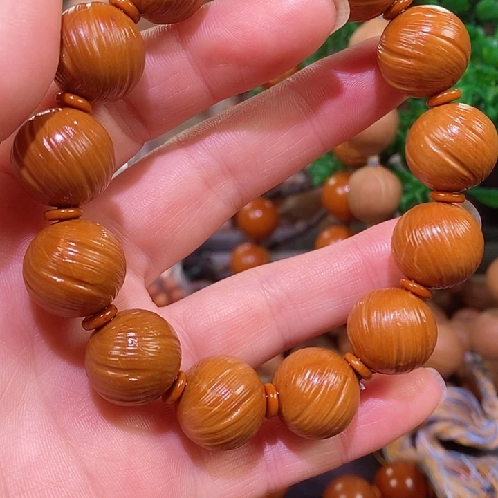 橄榄核手串/手链定风珠16