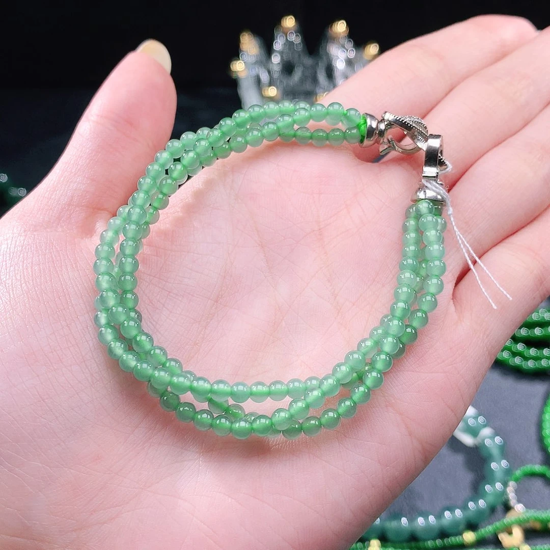 翡翠未镶嵌手链手链