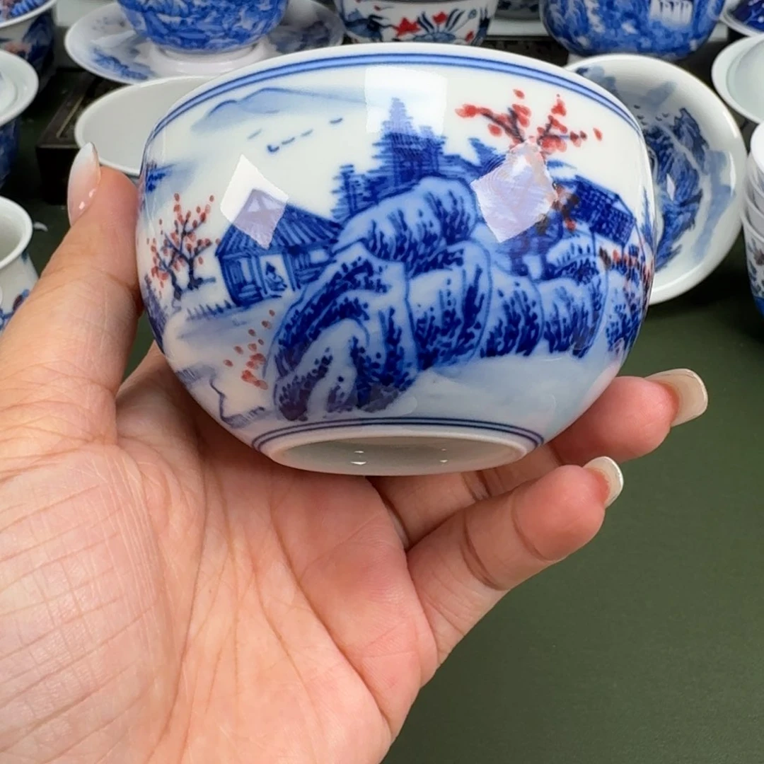 景德镇景德镇纯手工手绘茶器蒙蒙394