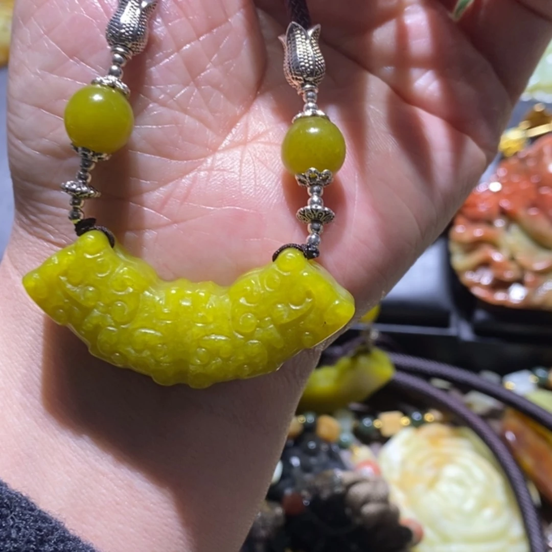 【闪购商品】岫玉毛衣链未镶嵌