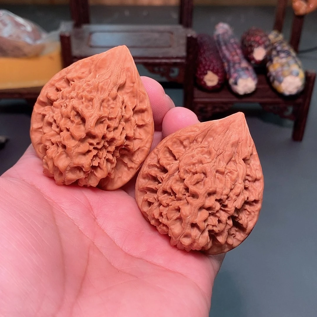 吊坠文玩核桃灬***灬49尺，官帽