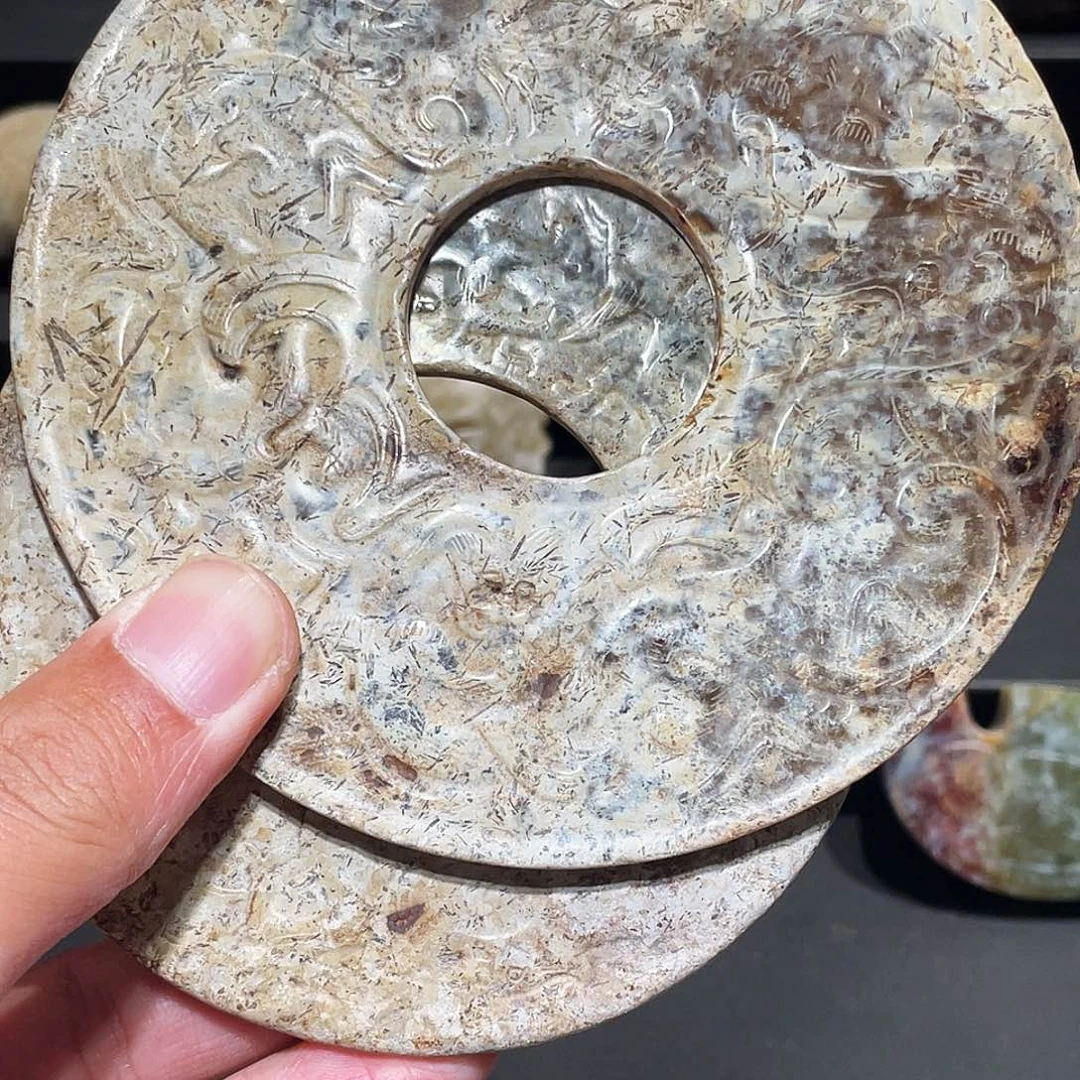 用***2和田玉（糖玉）未镶嵌挂件