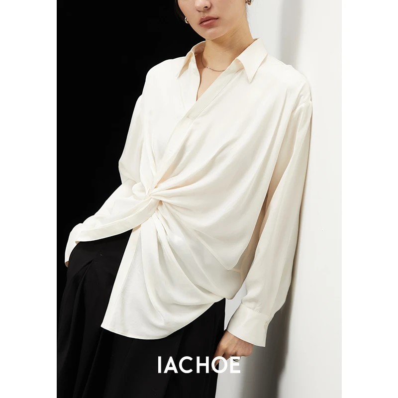 IACHOE扭结衬衫3461504006