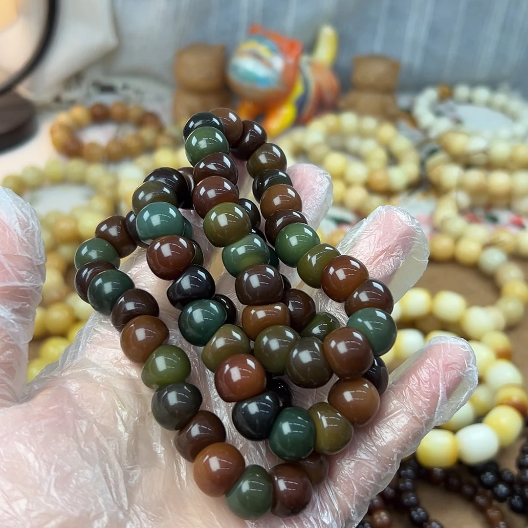 菩提根/象牙果吊坠13胖墩机抛肠单圈225