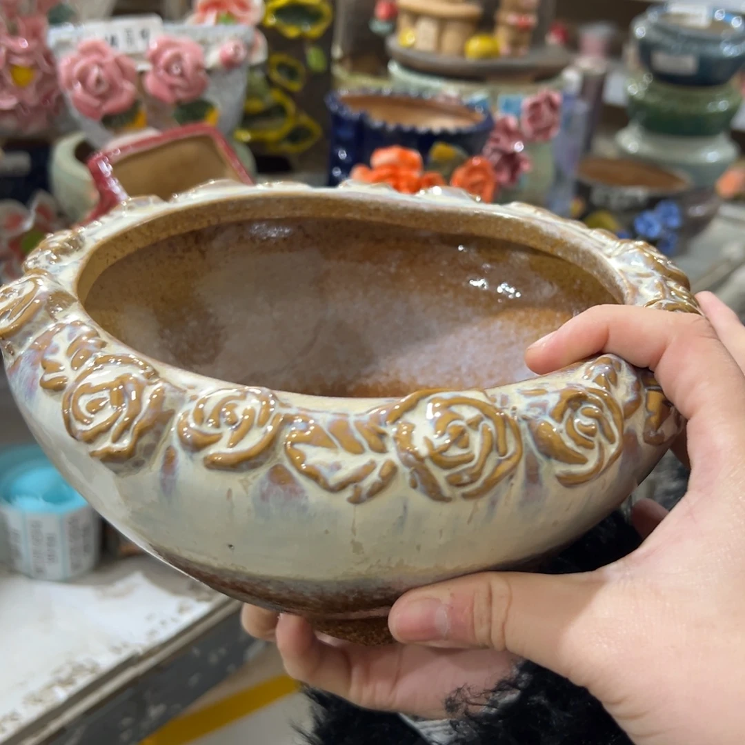 满20米秒退拉黑花盆