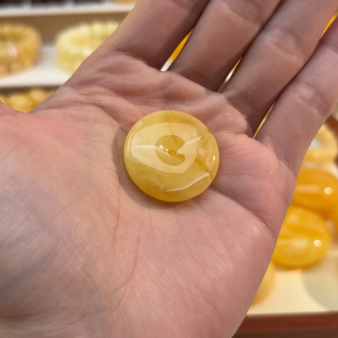 琥珀未镶嵌裸石琥珀蜜蜡