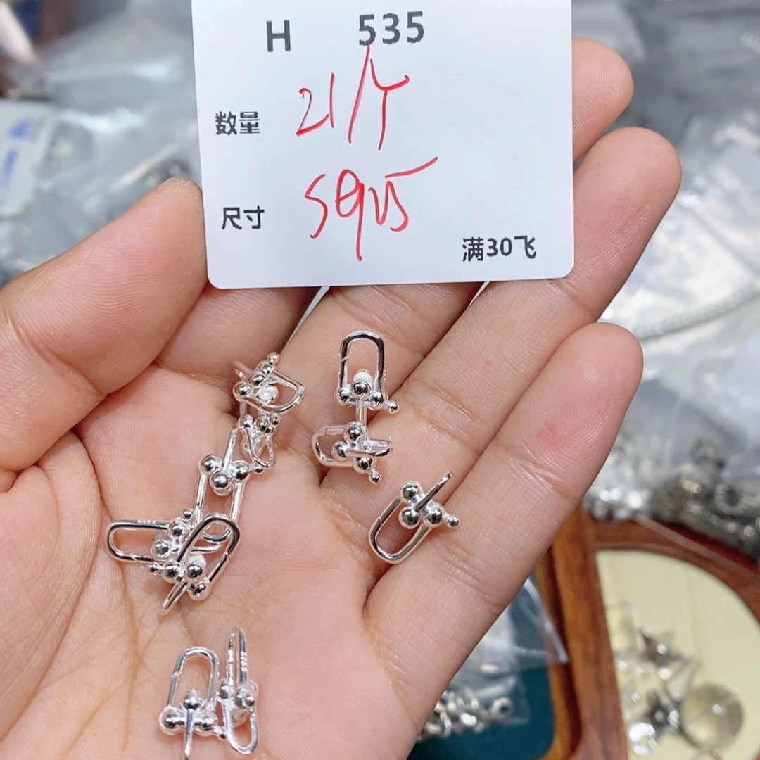 银S925镶嵌颈饰水晶H535