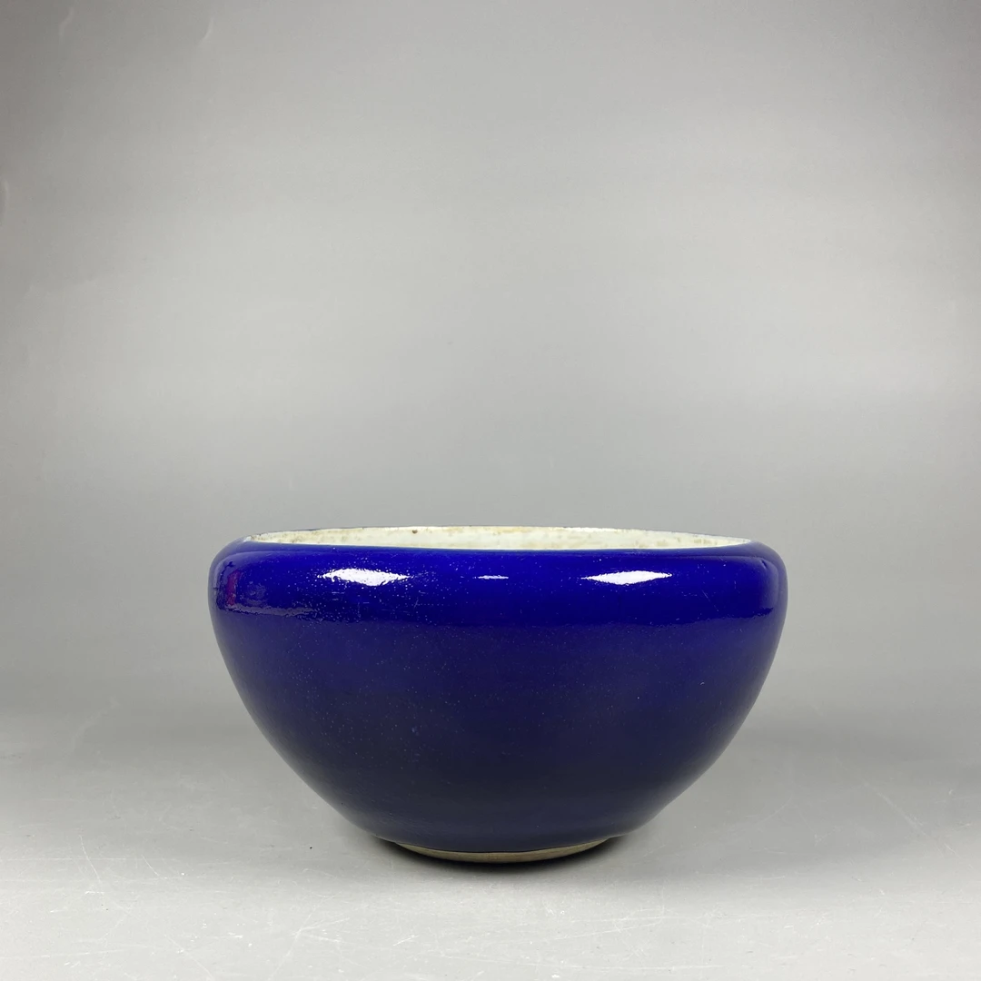 022021556 清晚期 霁蓝釉香炉/HQ/云南省文物总店