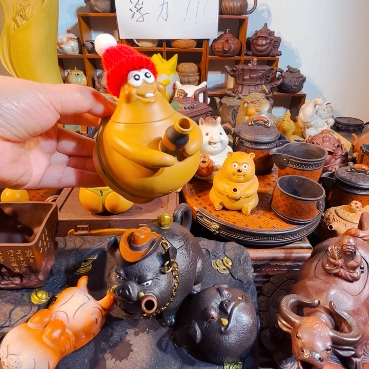 多***飞紫砂茶壶纯手工制作过程就是