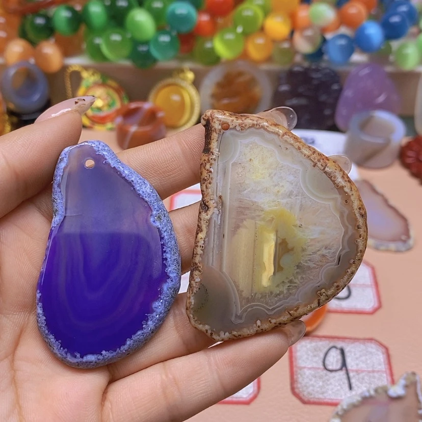 【闪购商品】玛瑙/玉髓颈饰未镶嵌壮**云