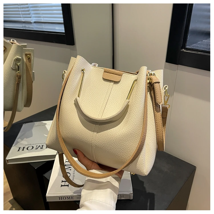 爆款流行大容量水桶包包通勤百搭时尚2025新款经典斜跨单肩手提包