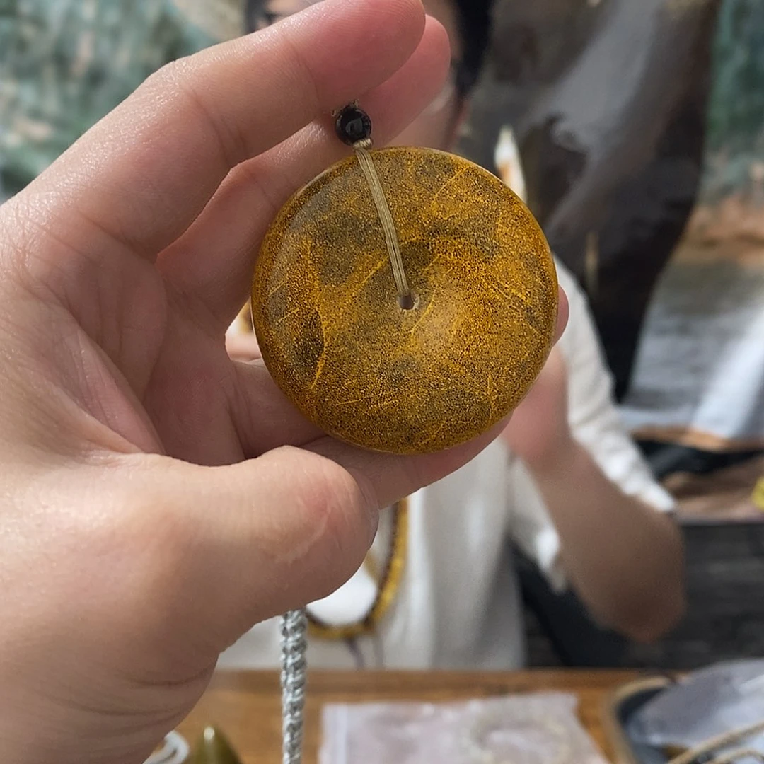 【苏金皮平安扣】山河奇物