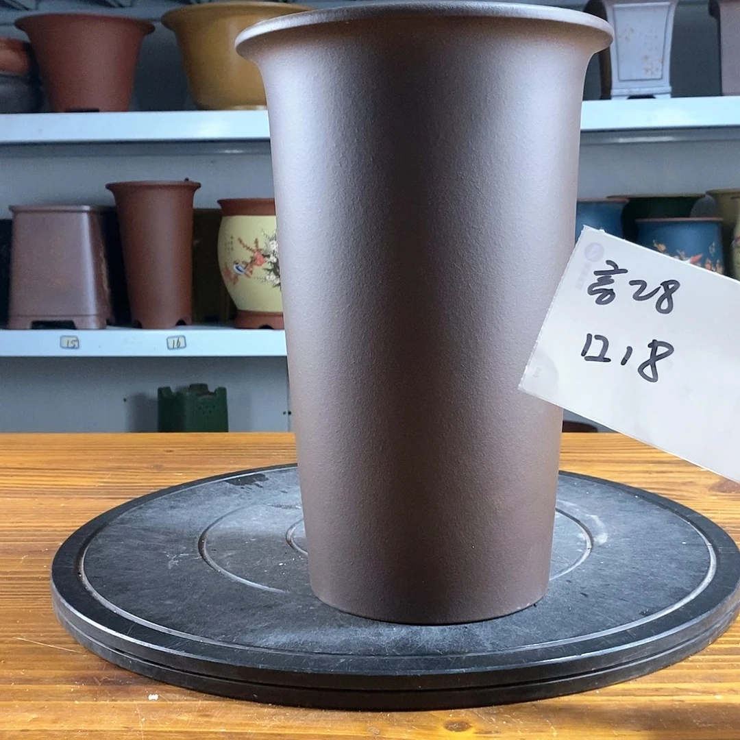紫砂花盆紫砂兰花盆23