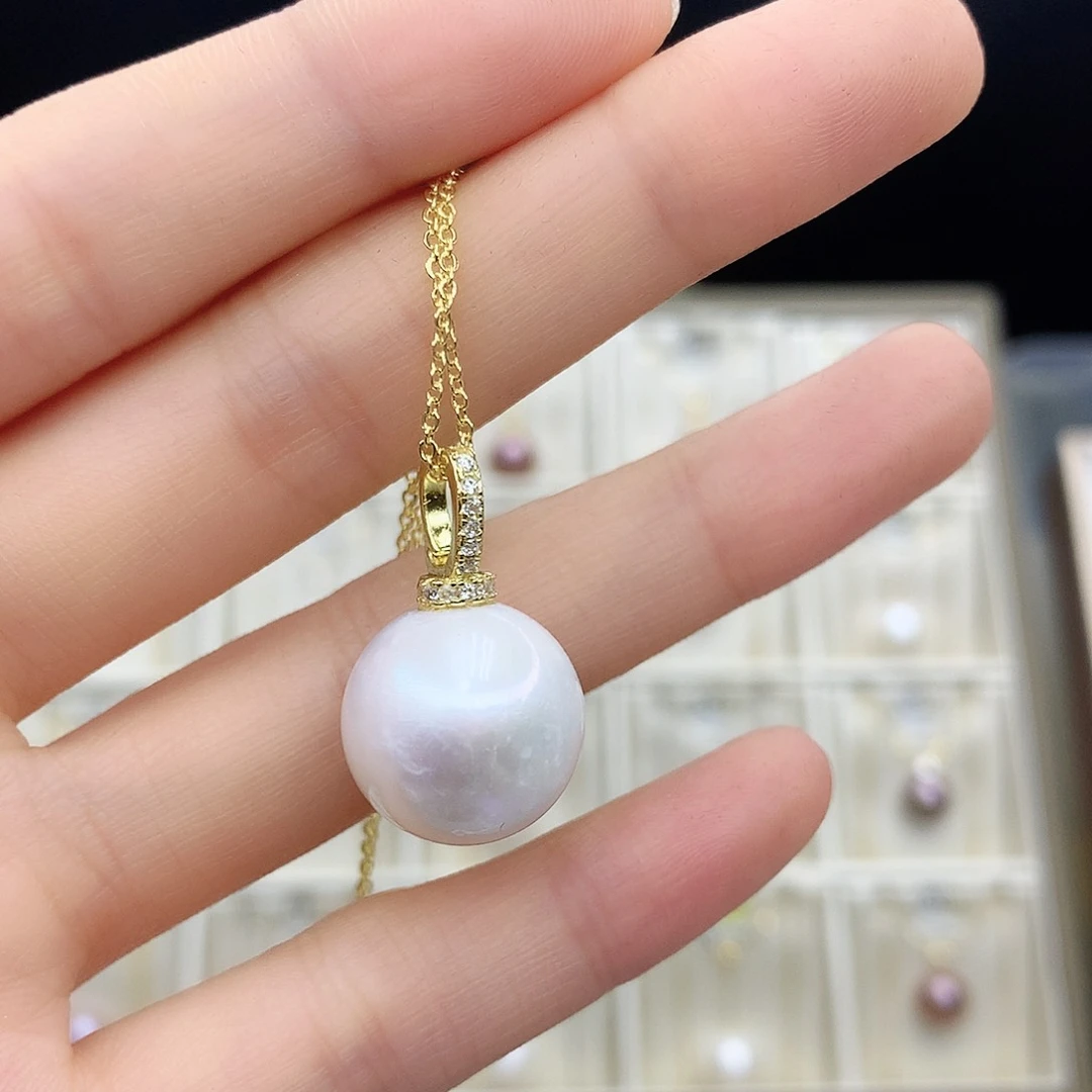 淡水珍珠颈饰合金