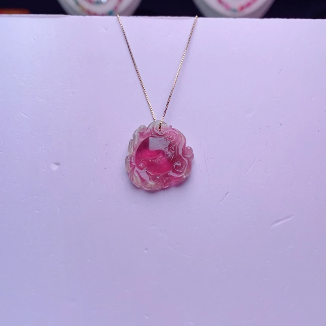 吊坠(不含链)未镶嵌碧玺桃子m