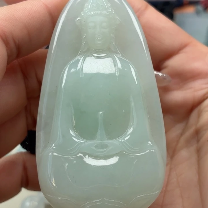 翡翠未镶嵌颈饰天然翡翠a货