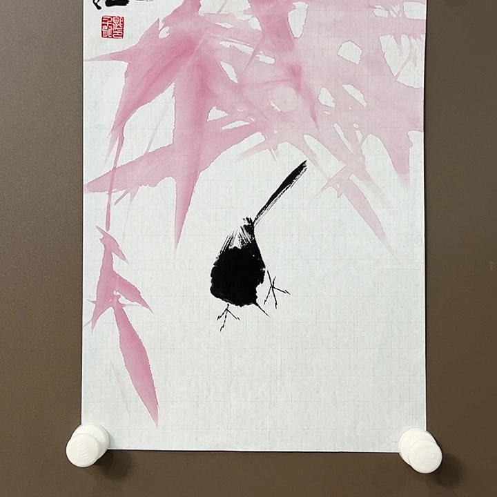 国画郭千龙   手绘原创