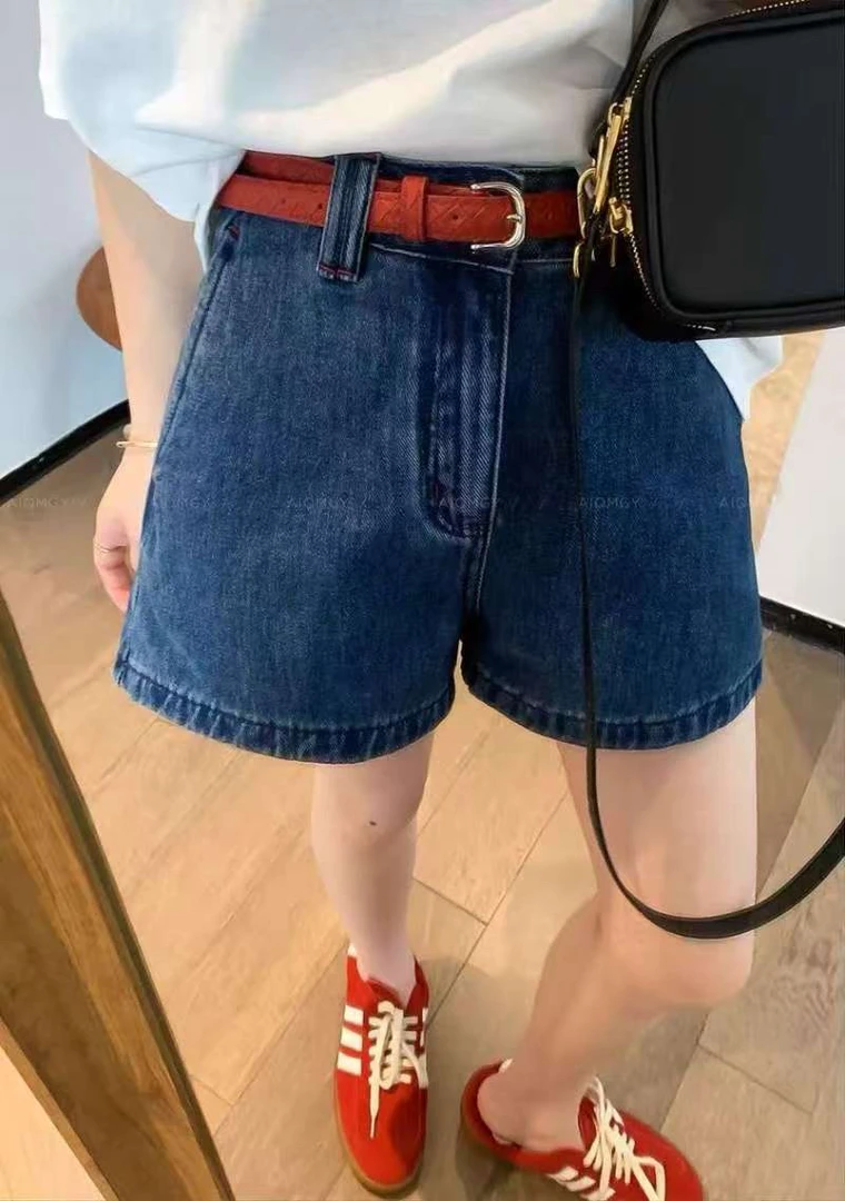 韩里韩气～牛仔短裤拿捏松弛感穿搭