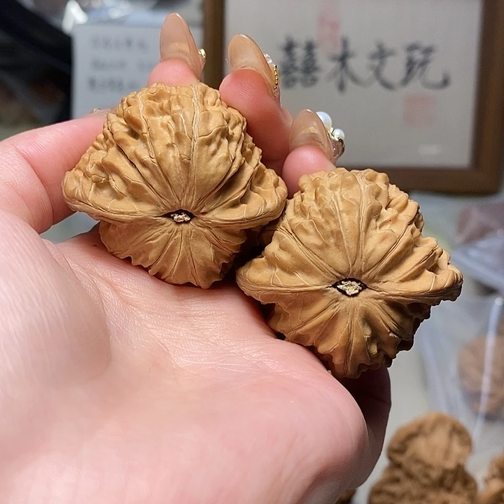 吊坠文玩核桃44磨盘