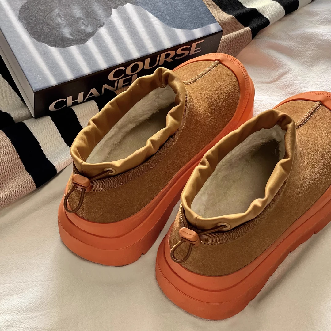 王一博同款雪地靴时尚经典加绒时尚冬季户外保暖厚底防滑棉鞋潮