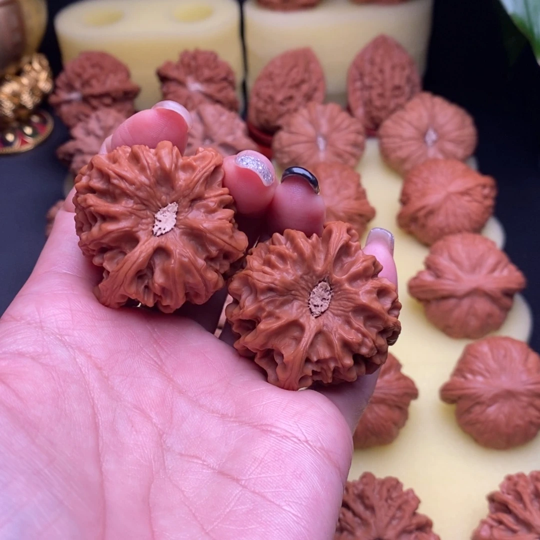 把件文玩核桃郑*龙门涧精配40➕尺