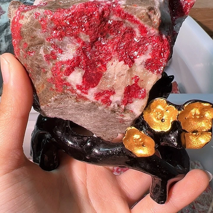 天然辰砂天然朱砂原石