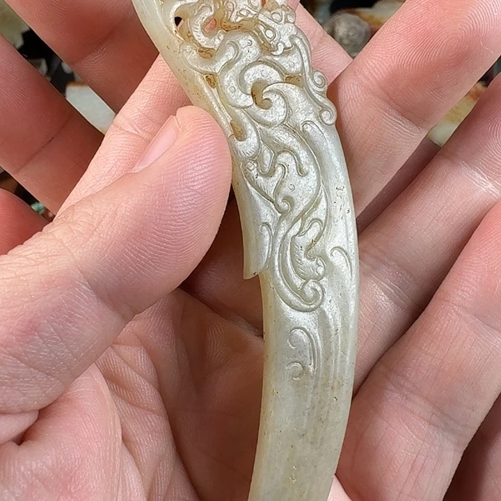 和田玉（糖玉）未镶嵌挂件