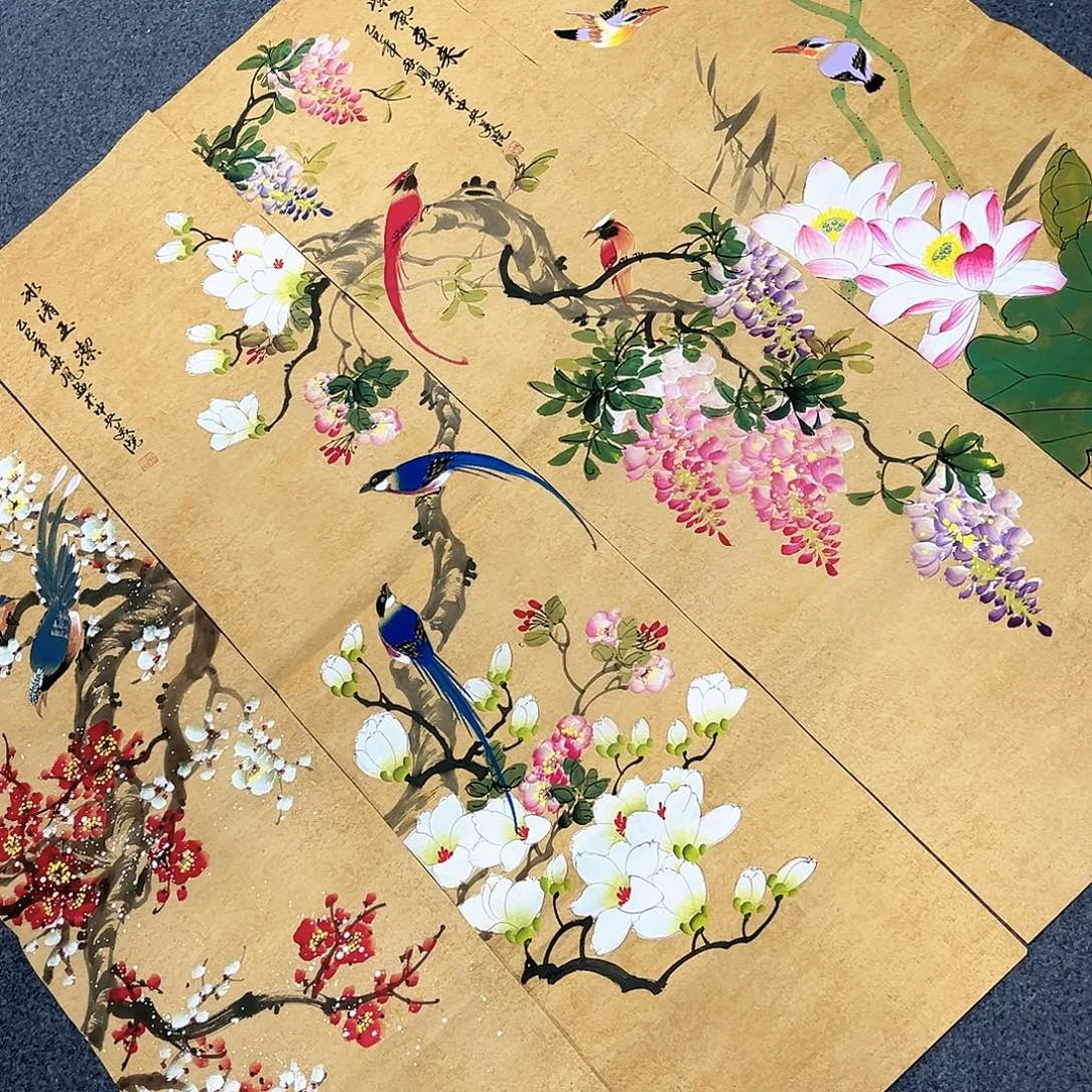 国画国画老师作品