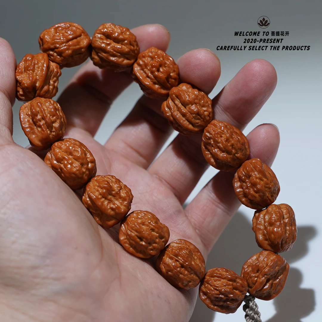 原生小金蟾（蟾宗）小核桃手串