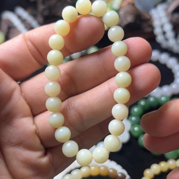 和田玉（糖玉）未镶嵌手串