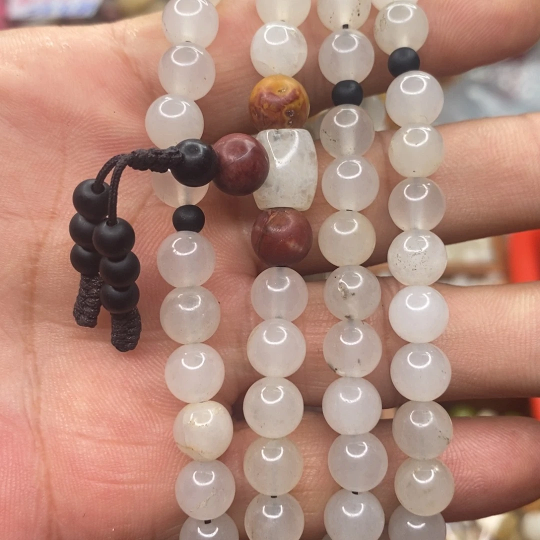 未镶嵌手串石英质玉