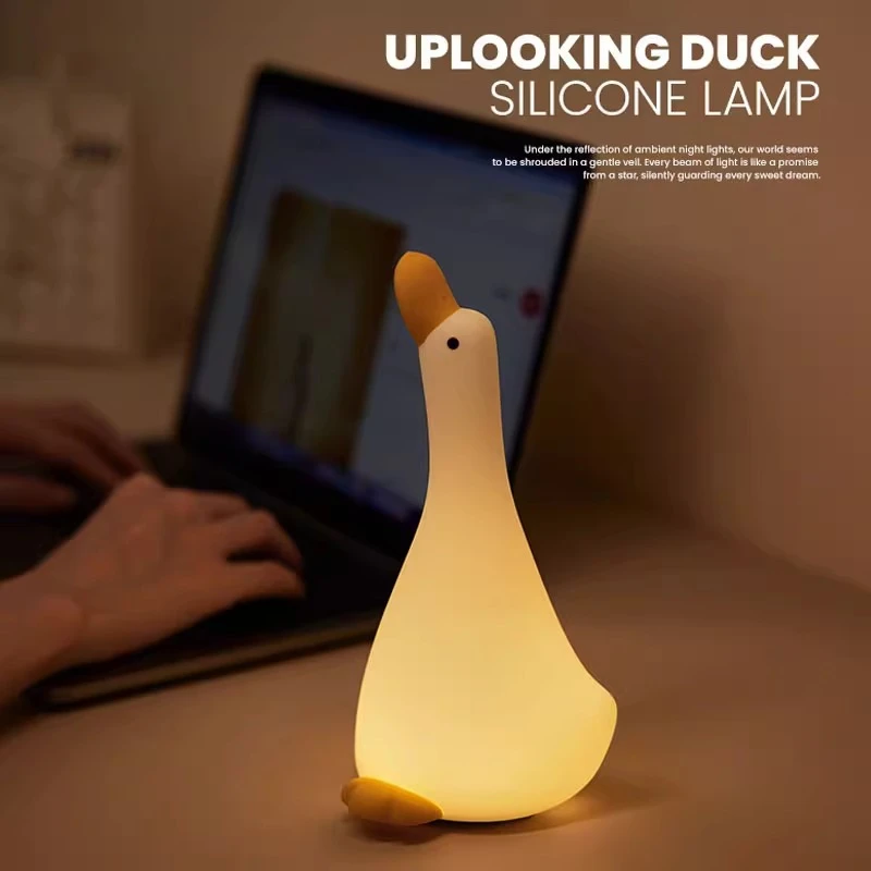 硅胶小夜灯拍拍灯生日礼物男生卧室婴儿护眼睡眠灯小夜灯充电款