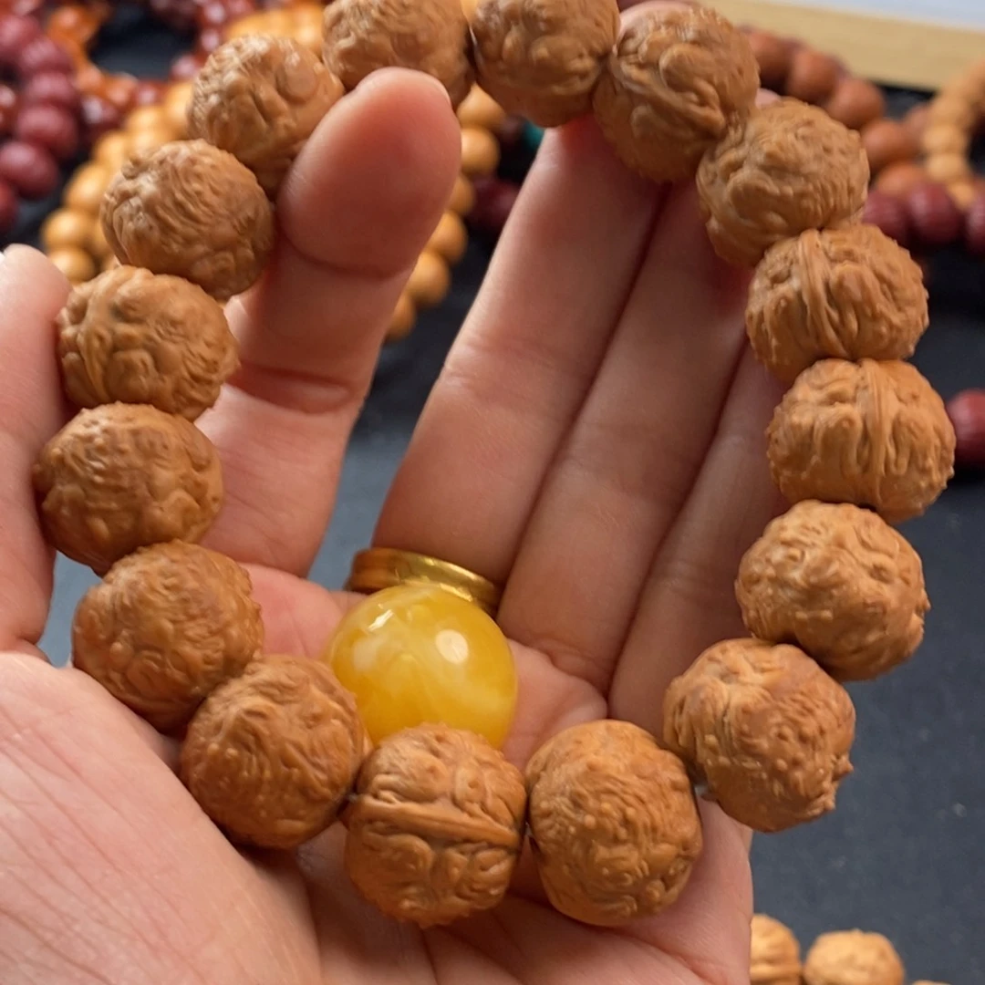 猴头核桃手串蟾王