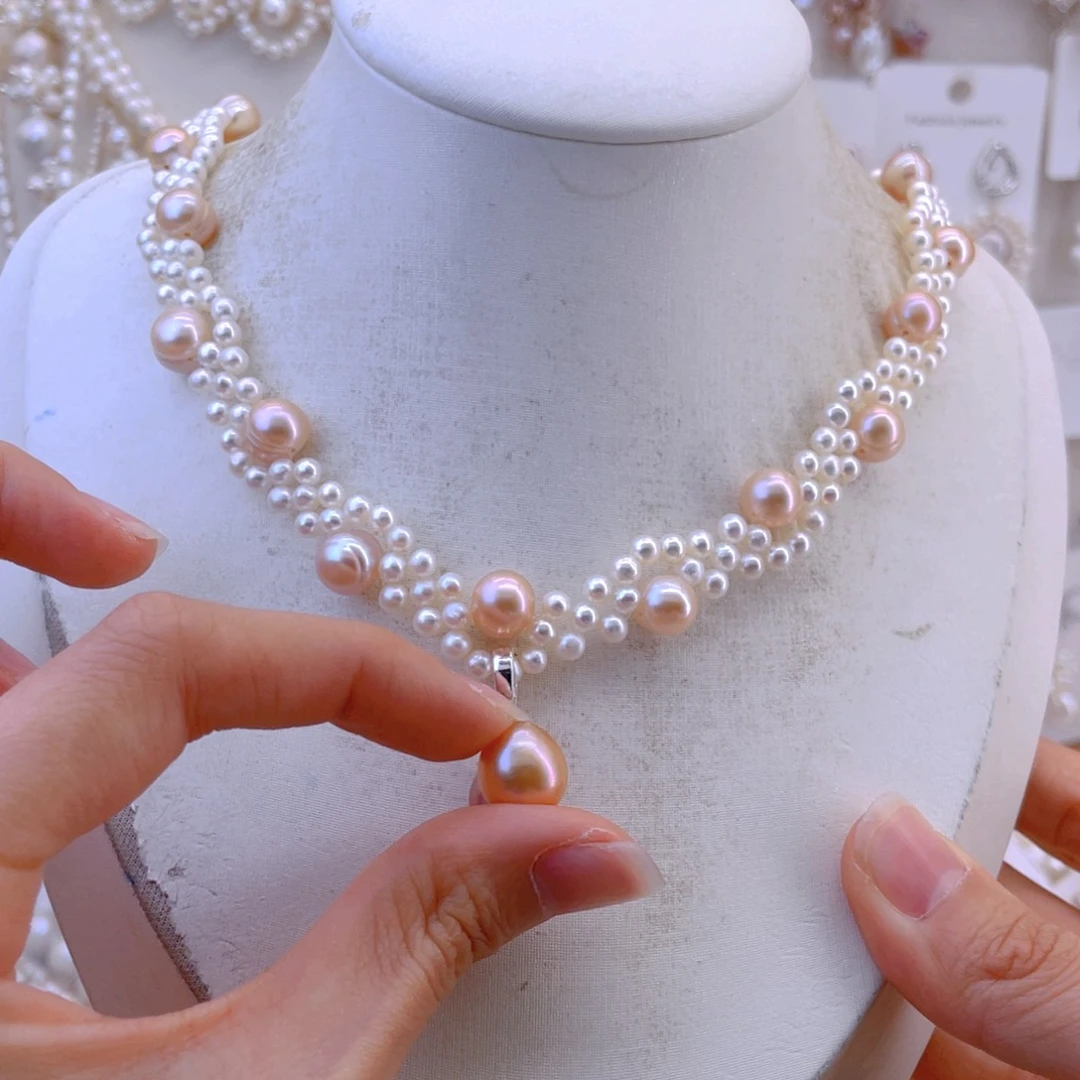 未镶嵌耳饰淡水珍珠