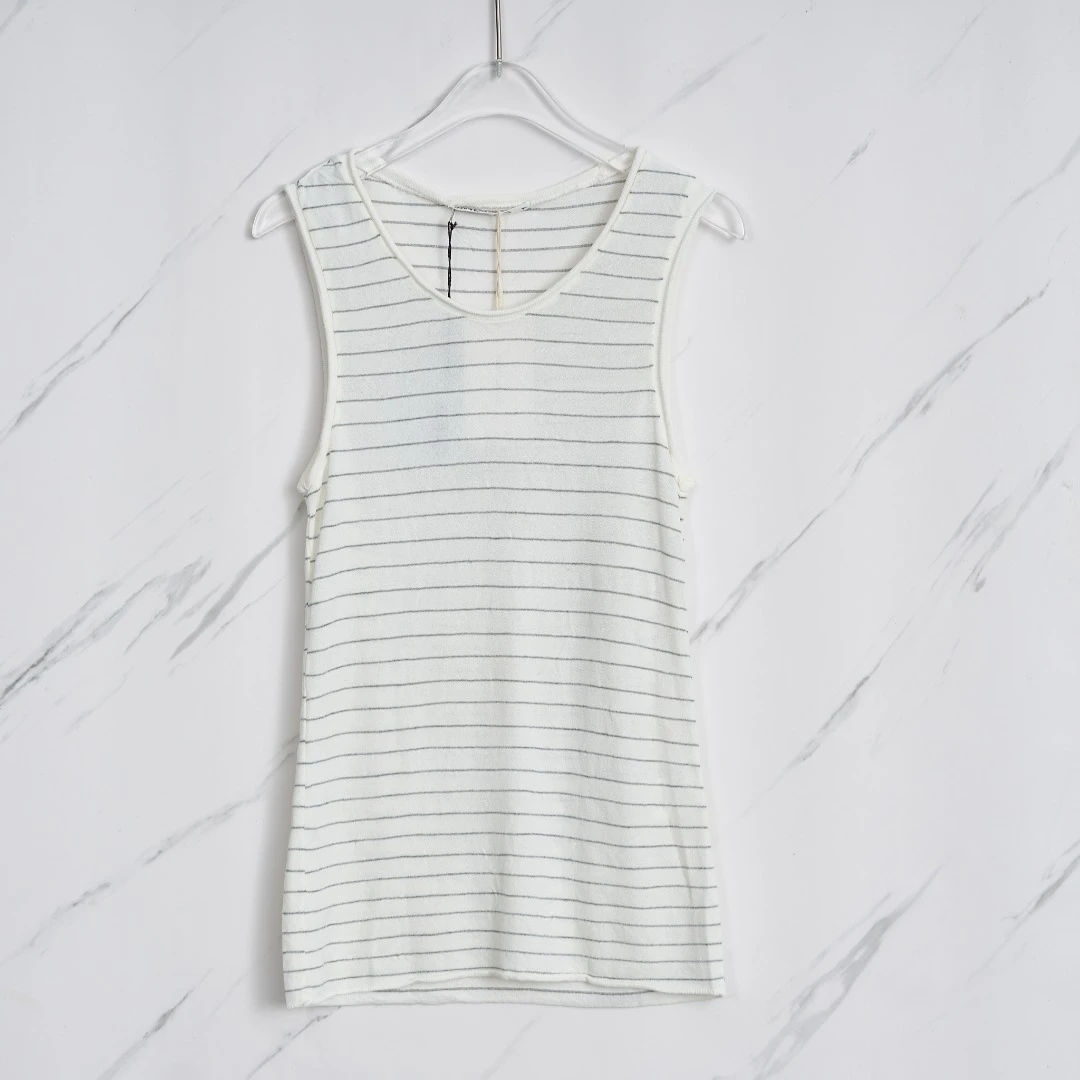 全新未使用/Transit par-such女士条纹可叠穿背心TUGU00026