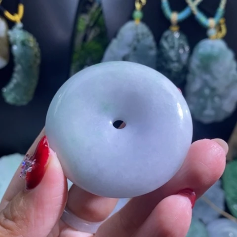 【闪购商品】颈饰未镶嵌翡翠扣子